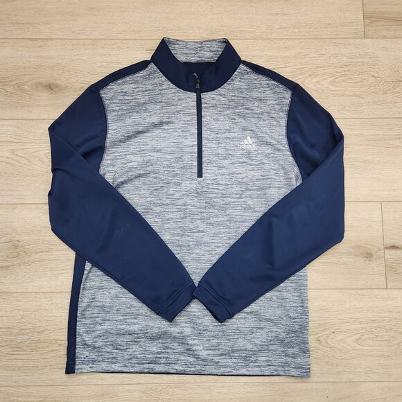 Adidas Lightweight Half Zip Pullover Sweatshirt, M - Picture 1 of 4